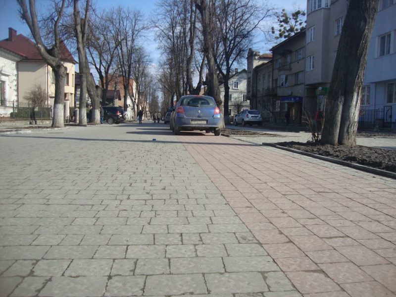 На вулиці Шевченка запланована смуга для велосипедистів