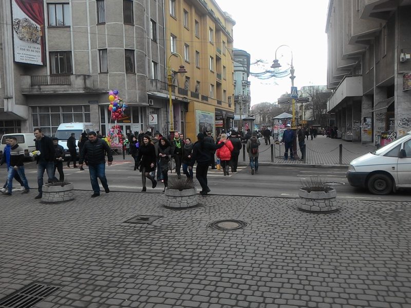 Перехід між Вічевим майданом і сквером Міцкевича піднімуть до рівня тротуару