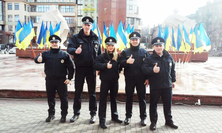 Батальйон патрульної поліції Івано-Франківська очолила жінка (ФОТО)