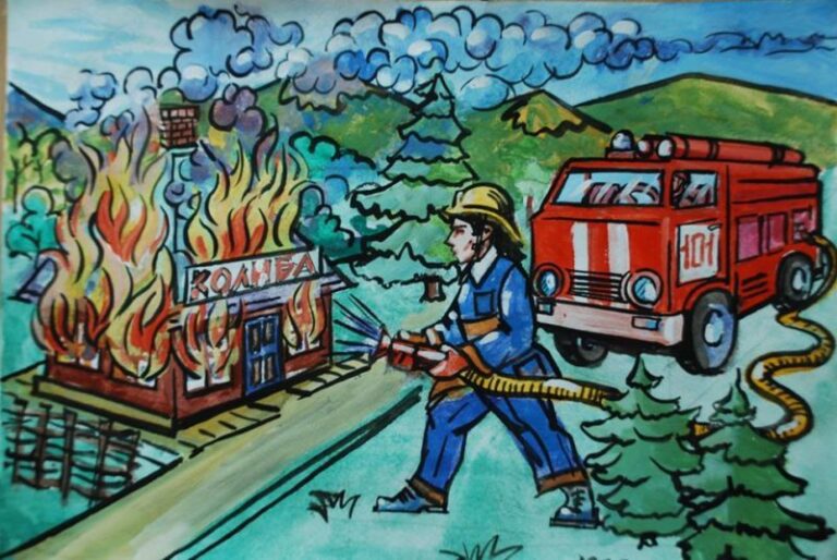 Відомі переможці дитячого конкурсу малюнків на протипожежну тематику (ФОТО)