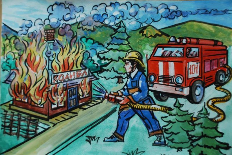 Відомі переможці дитячого конкурсу малюнків на протипожежну тематику (ФОТО)