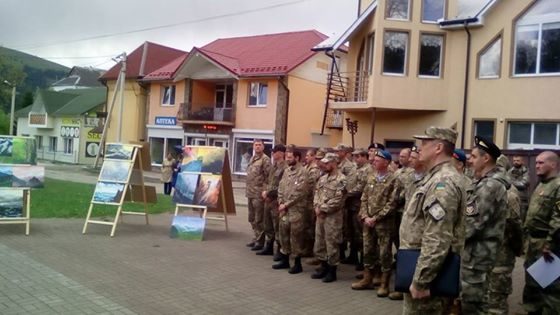 Бійці АТО показали один із результатів творчої реабілітації (ФОТО)