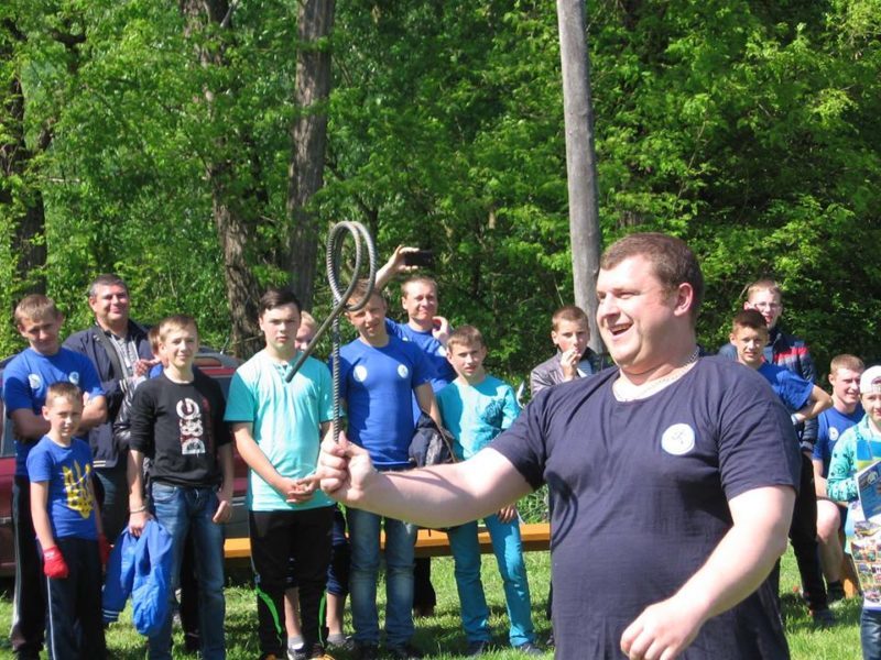 На Франківщині провели цікаві богатирські забави в честь воїнів АТО (ФОТО)