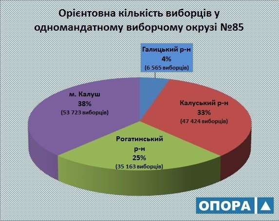 ОПОРА взялась за моніторинг виборчого процесу в Калуші