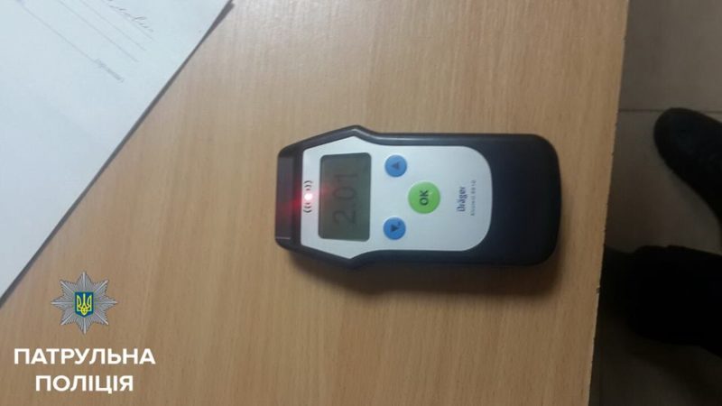 У 2017 франківські патрульні спіймали в місті півтисячі п’яних водіїв
