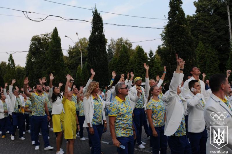 У столиці урочисто провели учасників Олімпійських ігор (ФОТО)