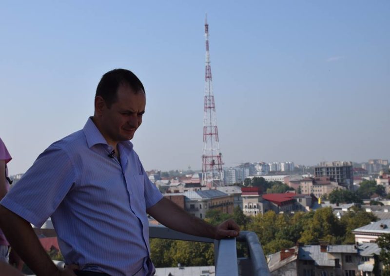 Марцінків перевірив, чи готовий оглядовий майданчик на Ратуші до прийому туристів (ФОТО)