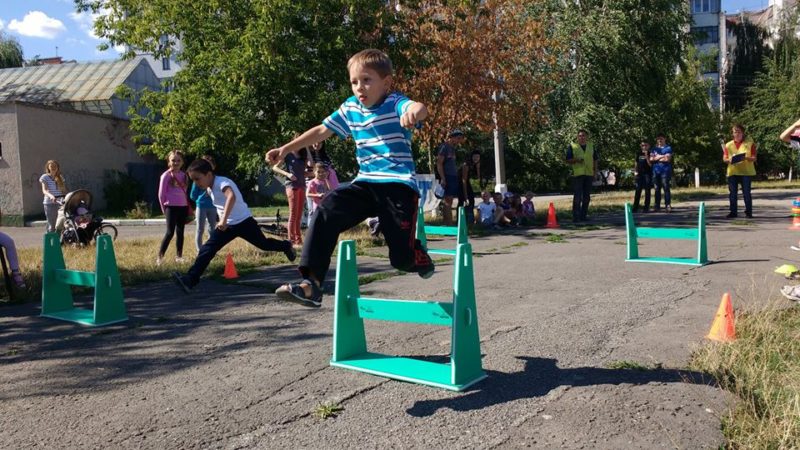 На Каскаді для школярів провели спортивні змагання (ФОТО)