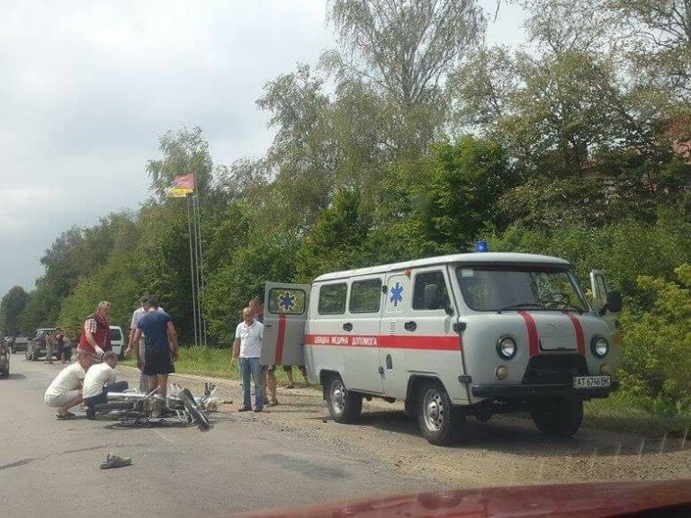 Поліція розповіла подробиці ДТП за участі мотоцикліста