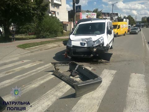 У Франківську п’яний водій вчинив ДТП (ФОТО)