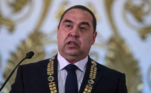 В окупованому Луганську підірвали машину Плотницького (ФОТО+ВІДЕО)