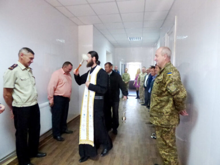 Тлумацький військкомат переїхав у відремонтоване приміщення (ФОТО)