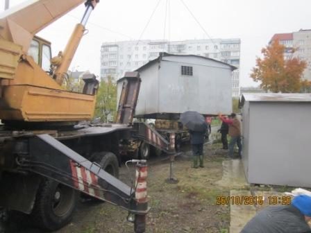 У Долині демонтували три незаконні гаражі (ФОТО)