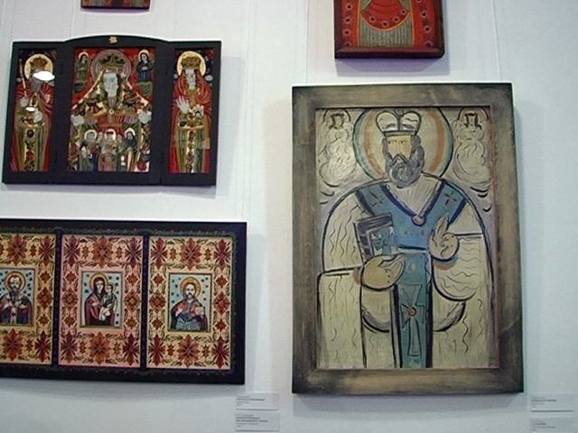 Виставку сучасних ікон презентували у Коломиї (ВІДЕО)