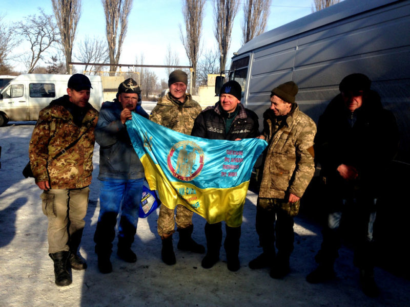 Бійці АТО отримали благодійну допомогу від небайдужих мешканців Тлумацького району