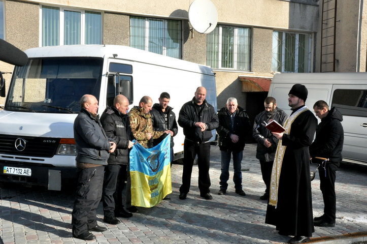 На Різдво у зону АТО із Прикарпаття повезли домашні страви (ФОТО)