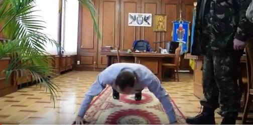 Марцінків прийняв естафету віджимань (ВІДЕО)