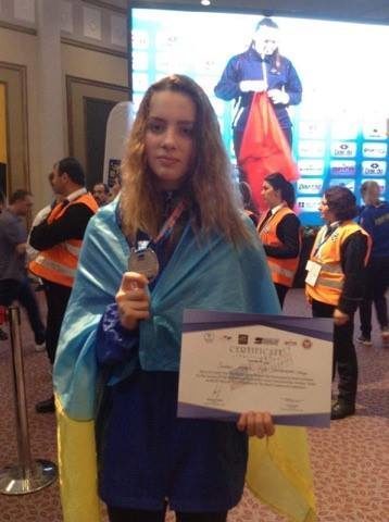 Прикарпатка здобула срібло на Чемпіонаті Європи з тхеквондо