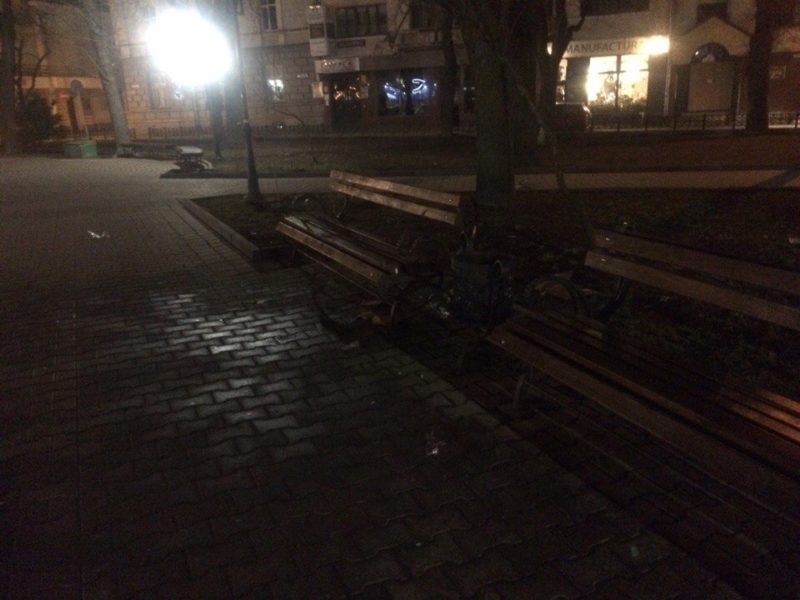 На місці підозрілого пакунку у центрі міста пролунав вибух (ВІДЕО)