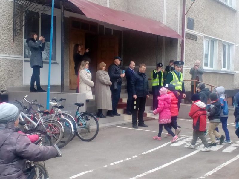Для школярів на Коломийщині провели заняття з правил дорожнього руху