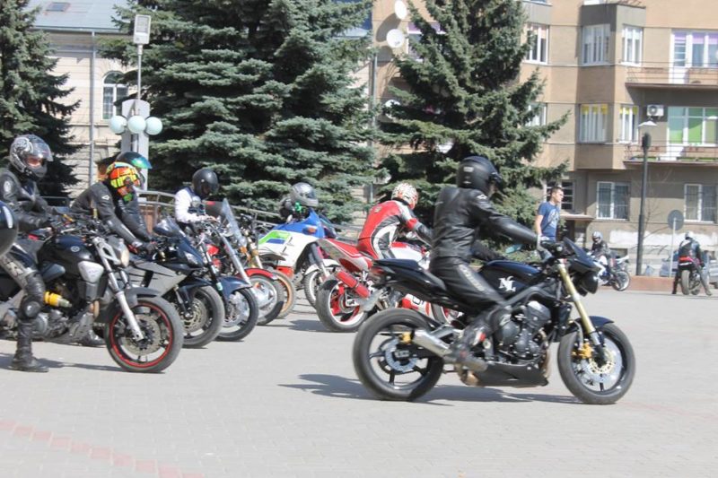 У Франківську муніципальні вартові відкрили мотосезон (ФОТО)