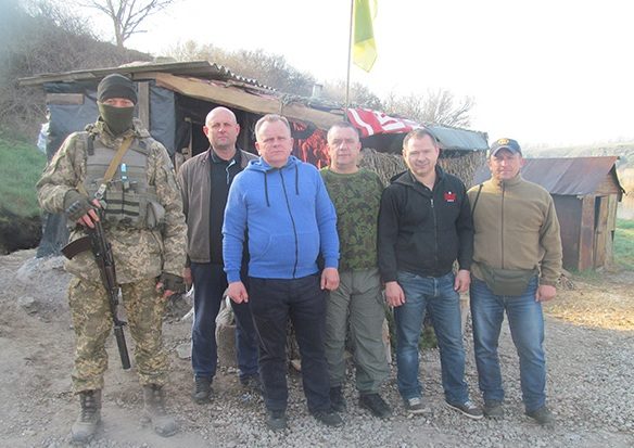 Галицькі волонтери побували в зоні АТО (ФОТО)