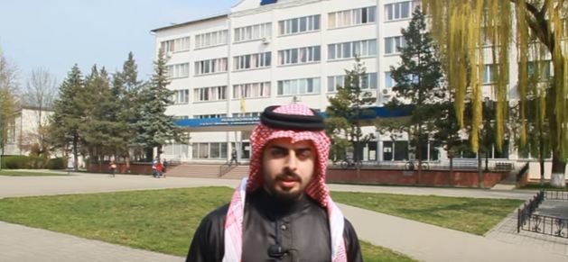Студенти-іноземці Університету Нафти й Газу взяли участь в акції “Шевченко Forever” (ВІДЕО)