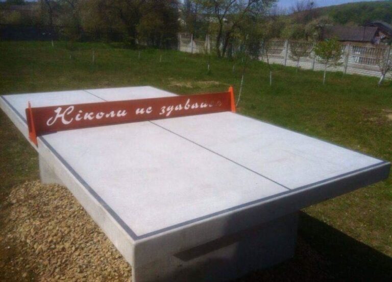 Для вихованців прикарпатського дитбудинку облаштували тенісний стіл (ФОТО)