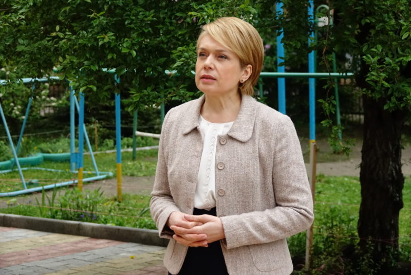 Гриневич у Франківську розповіла про випускника майбутнього