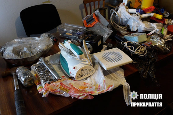 Поліція спіймала прикарпатця, який вчинив понад двадцять крадіжок (ФОТО)