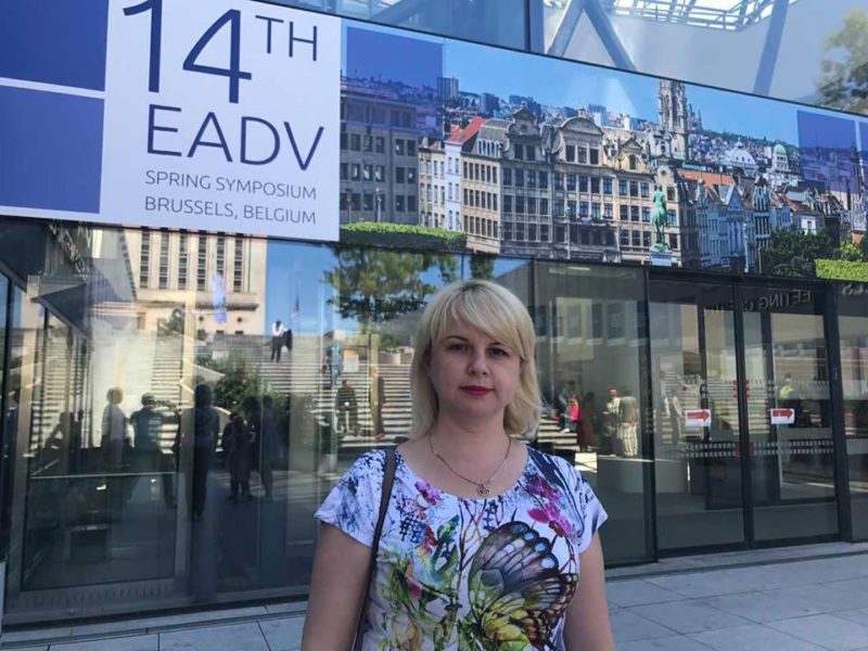 Лікарка з Івано-Франківська відвідала медичний симпозіум у Брюсселі