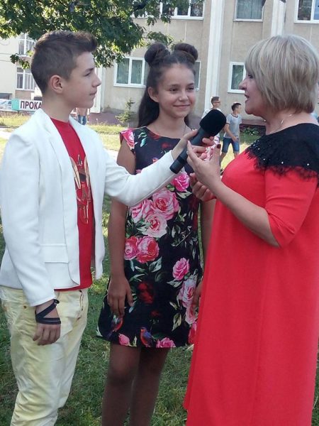 Юний франківець спробував себе в ролі ведучого на центральному каналі (ФОТО)