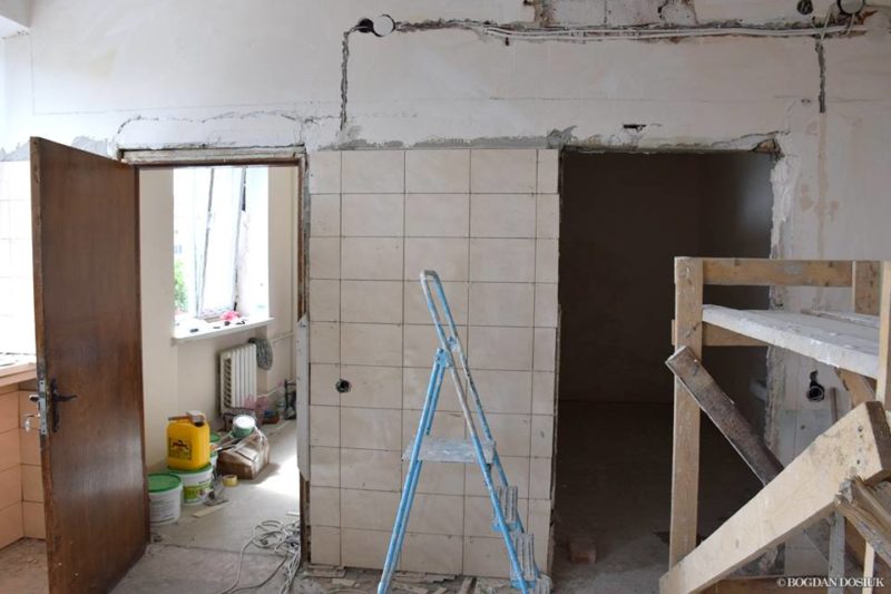 У франківському пологовому будинку ремонтують операційний блок (ФОТО)