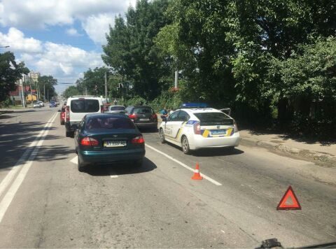 На вулиці Незалежності трапилася подвійна ДТП (ФОТОФАКТ)