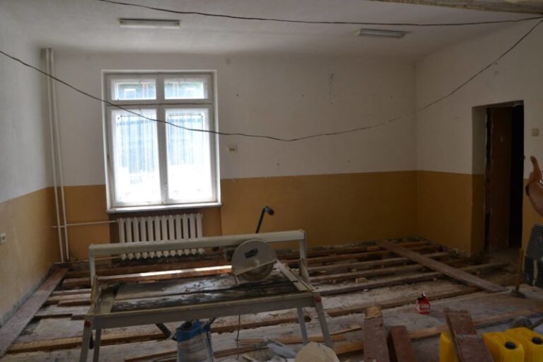 У франківській хореографічній школі триває ремонт (ФОТО)