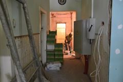 У франківській школі ремонтують харчоблок
