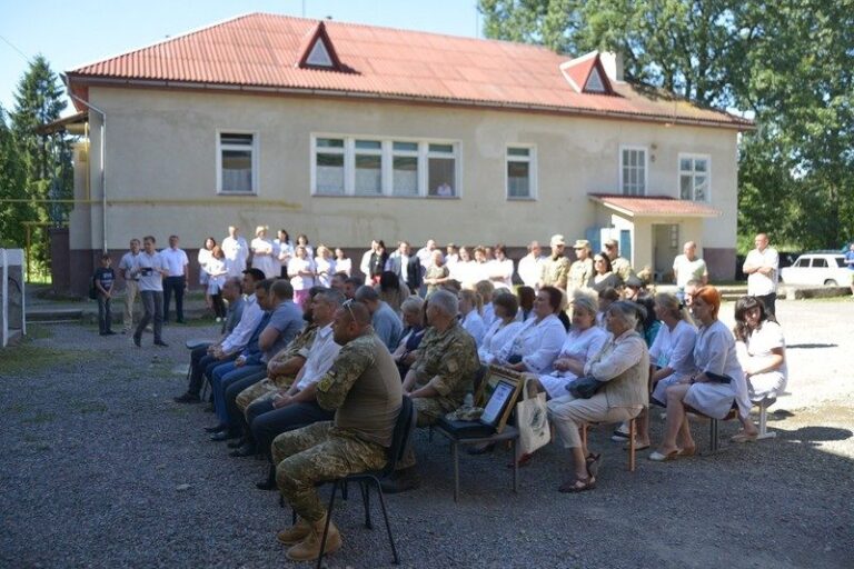 У Коломиї відсвяткували річницю роботи обласного військового госпіталю