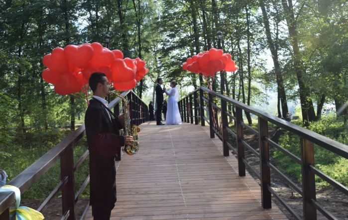 “Міст закоханих” відкрили у Вигоді (ФОТОФАКТ)