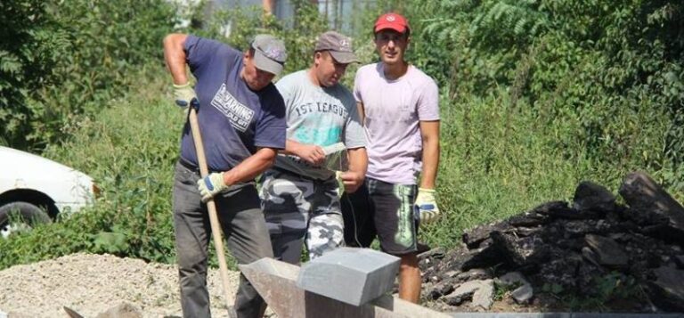 На вулиці Галицькій тривають комплексні роботи з благоустрою (ФОТО)