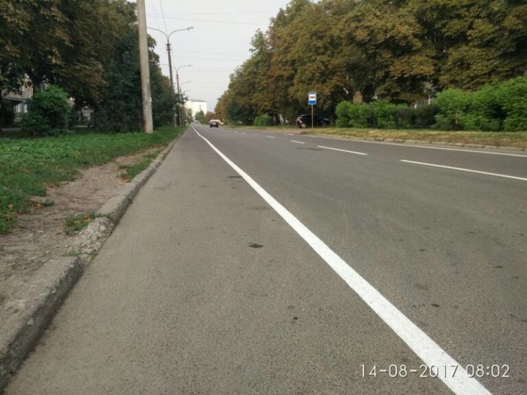 Ще одна франківська вулиця отримала велосмуги (ФОТО)