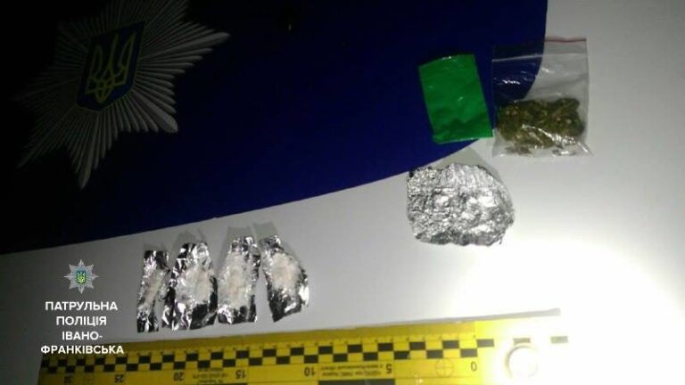 Затримали раніше судимого мешканця Івано-Франківська з наркотиками