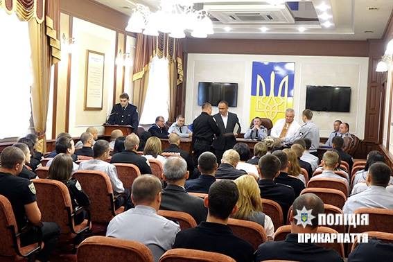 У Франківську відзначили правоохоронців (ФОТО)