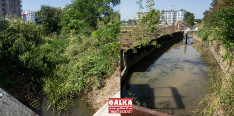 Розчищають від непотребу річку, яка постачає водою міське озеро (ФОТО)