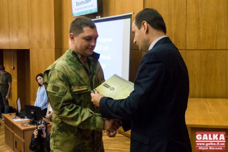 Франківським атовцям вручили відзнаки Президента України (ФОТО)