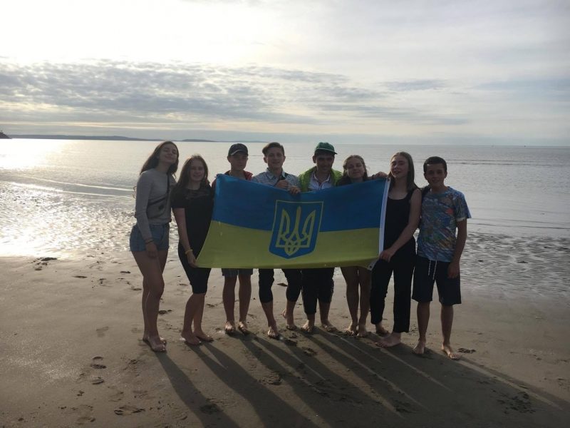 Пластунка з Івано-Франківська побувала у таборі у Великій Британії