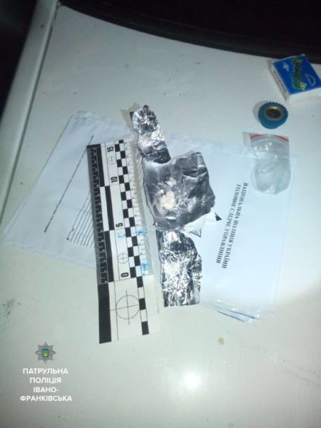 20-річний водій під впливом наркотиків уже втретє попався франківським патрульним