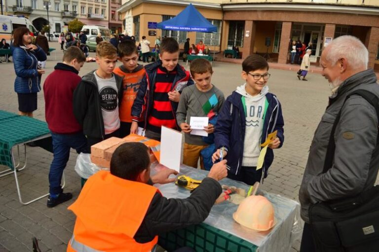 Будівельна компанія «Спілка забудівників» взяла участь у «Майстерні професій» (ФОТО)