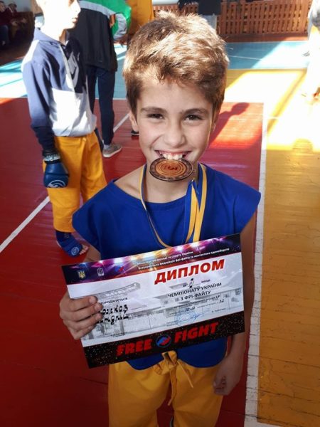 Юний прикарпатець став чемпіоном України з фрі-файту (ФОТО)