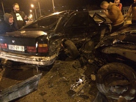 Відомі деталі вечірньої ДТП у Франківську (ФОТО)