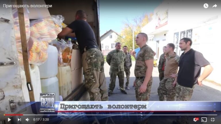 4 тонни гуманітарної допомоги повезли франківські волонтери на Схід (ВІДЕО)